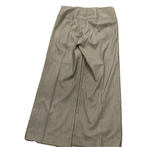 Larry Levine Petite 10P tailored wide leg pocketed lightweight pant with cuffs - Picture 4 of 8